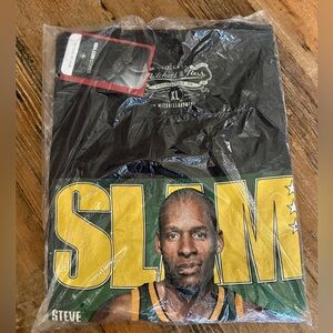 Ray Allen Mitchell & Ness Black Graphic Men's Shirt